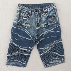 Distressed Jean Shorts Mens Size 28